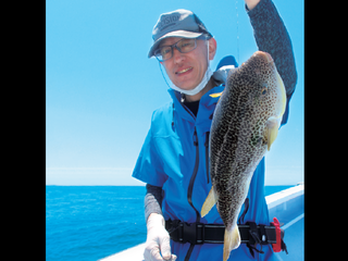 飯岡沖のショウサイフグは特大の期待高まる好シーズン突入（幸丸／九十九里飯岡港）