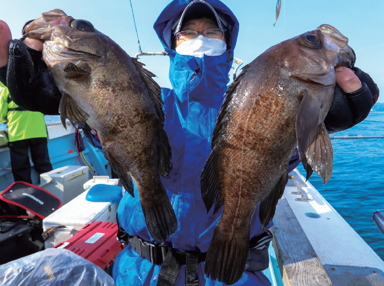 良型メバルが乱舞 富岡沖は根魚パラダイス（正栄丸／福島県・富岡港）