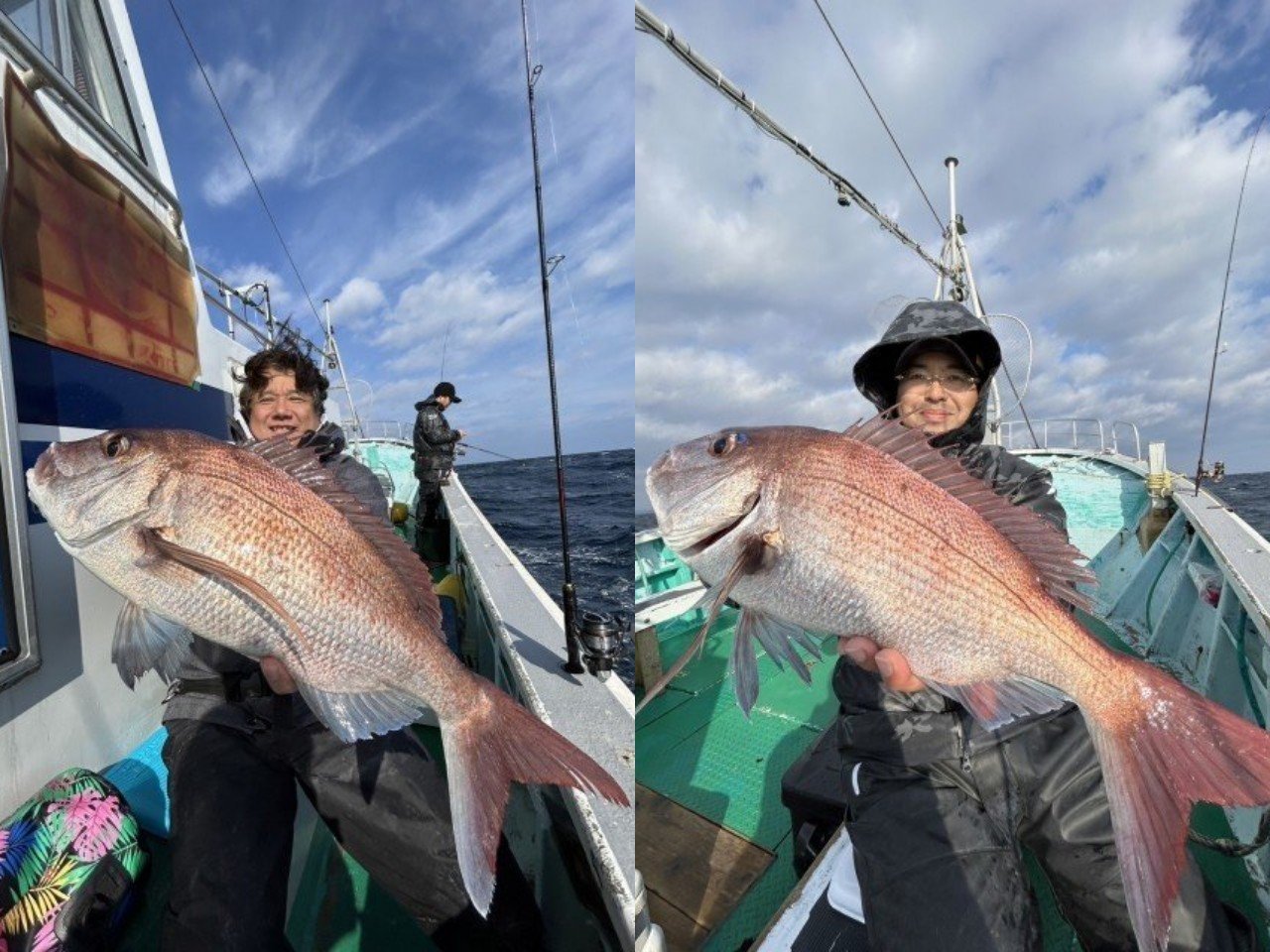 【釣果速報】千葉県長福丸でマダイ＆フグ釣れた！絶好調の長福丸は予約必須です！
