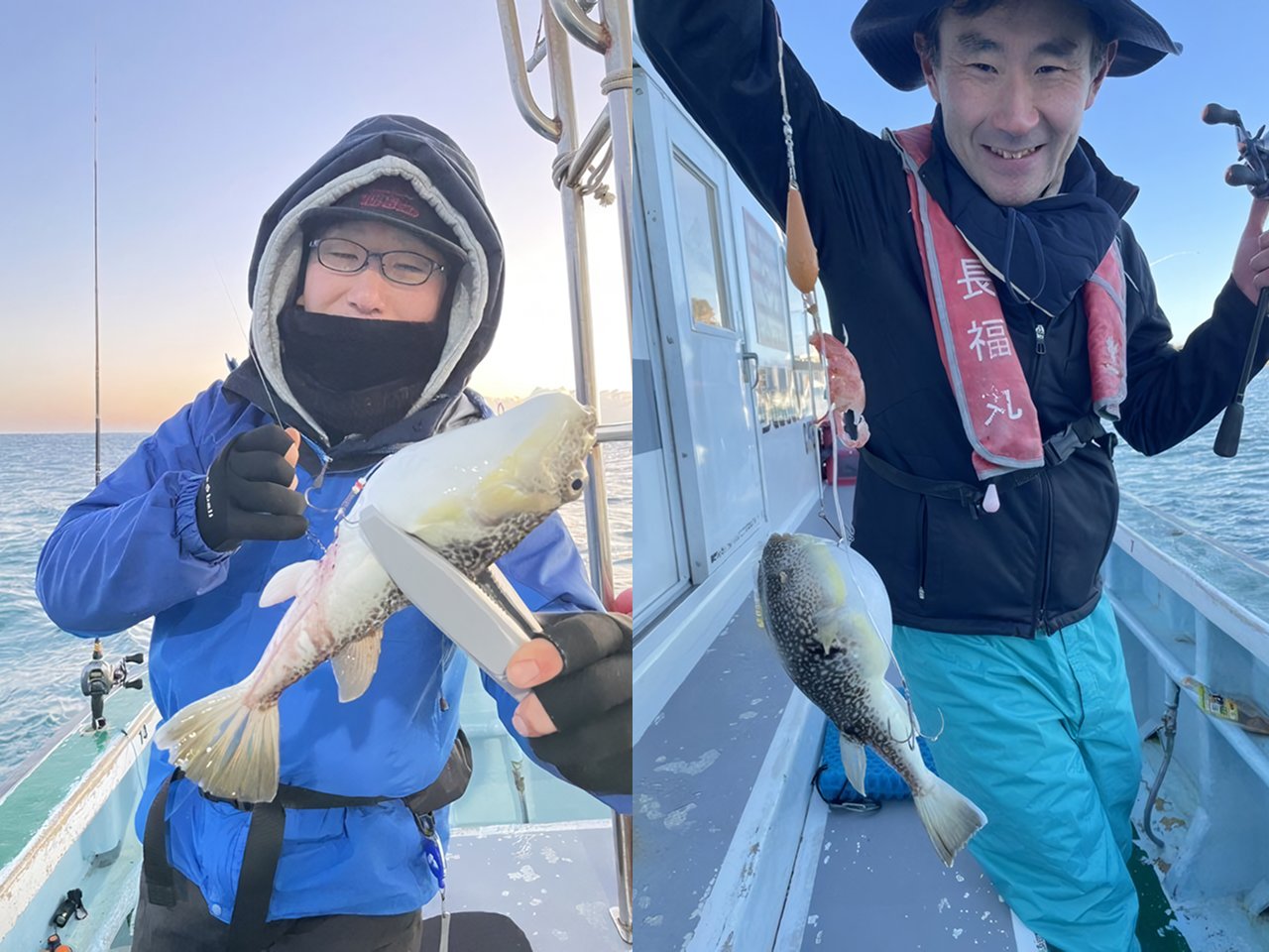 【釣果速報】千葉県長福丸でまるまる太った極旨ショウサイフグが大漁！質・量ともに大満足の釣りに出発だ！