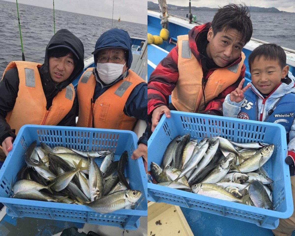 【釣果速報】38cmのメガアジを筆頭に良型アジ続々上がる！質も味も大満足の釣りがしたいなら神奈川県ちがさき丸！